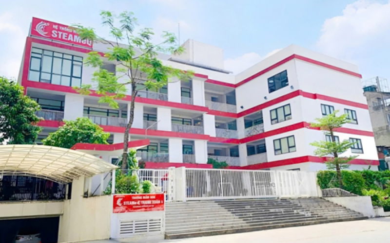 mầm non song ngữ STEAMeQ Giải Phóng